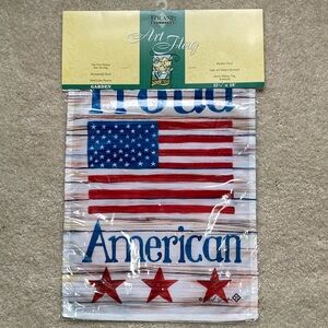Proud American - Garden Flag